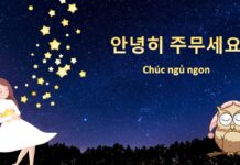Chúc ngủ ngon bằng tiếng Hàn ảnh 2